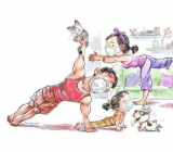 我家的抗疫生活作文