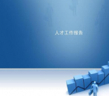 人才工作汇报材料三篇