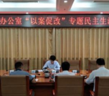 以案促改专题民主生活会对照检查材料