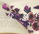 今年是第几个父亲节范文汇总三篇