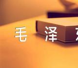 毛泽东的作文(通用6篇)